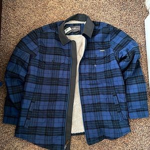 NWT Eddie bauer man sherpa lined coat XL